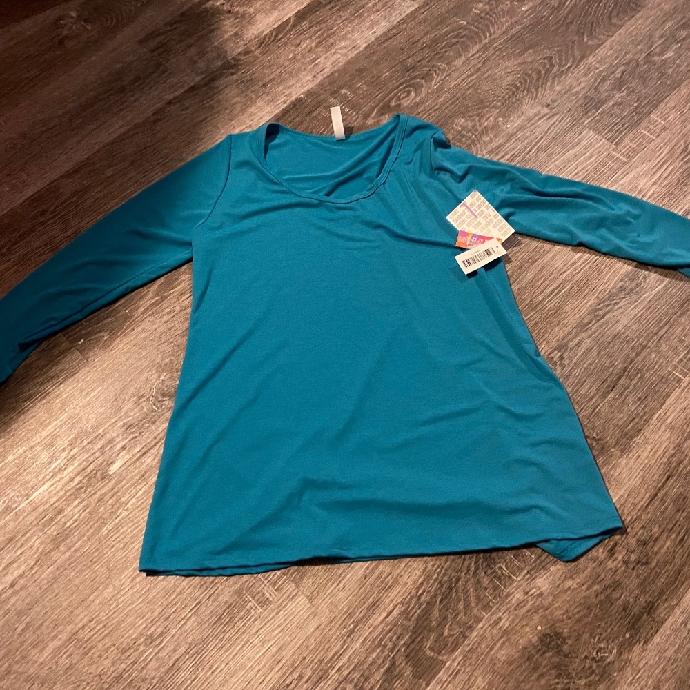 Lularoe LYNNAE large soood blue new with tag